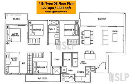 Singapore Executive Condominium Ec Floor Plan
