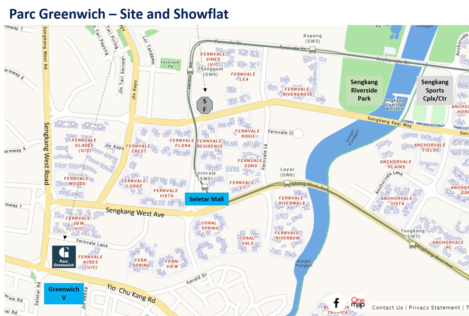 Parc Greenwich Site and Showflat Location